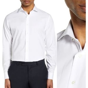 Nordstrom Tech-Smart Trim Fit Stretch Dress Shirt